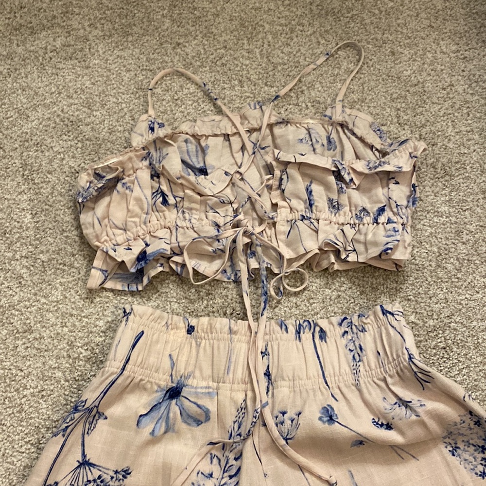 H&M Linen Two Piece Set - image 7
